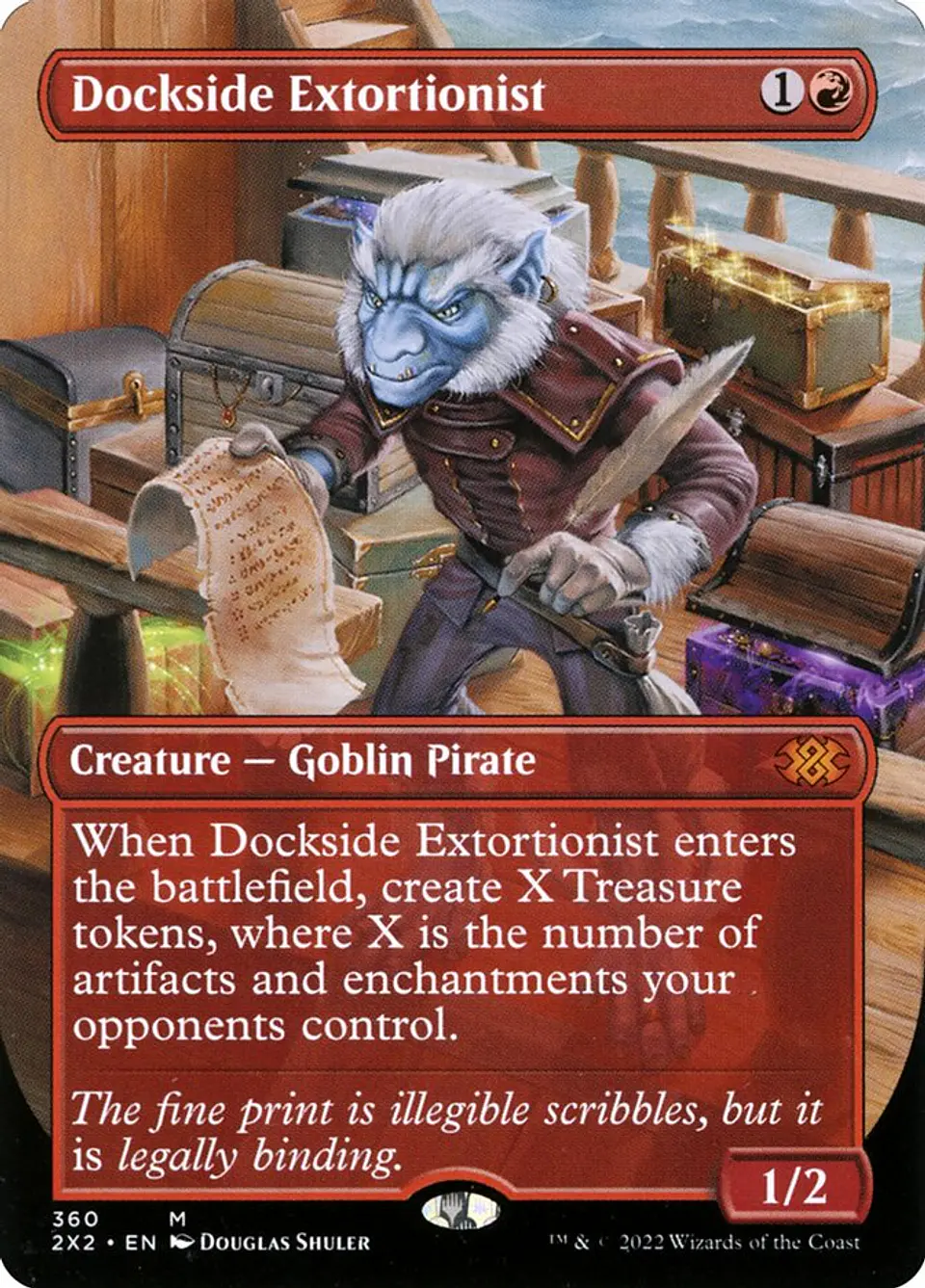 Dockside Extortionist (Borderless) | Inglés | NM | 2X2 1