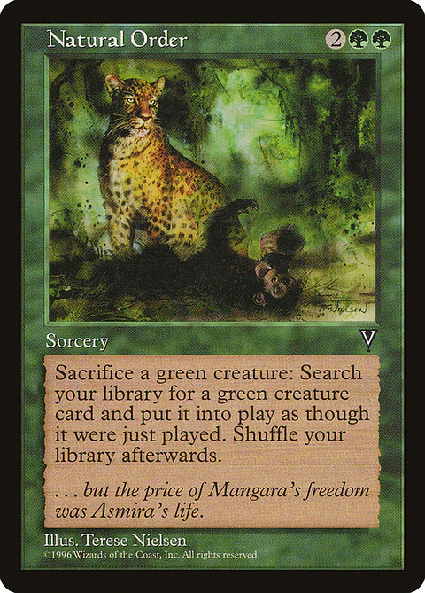 Natural Order (Retro Frame) | Inglés | VG | VIS