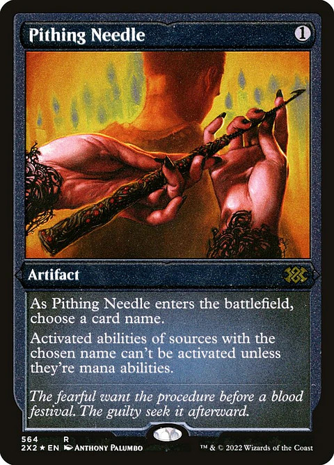 Pithing Needle (Etched) | Inglés | NM | 2X2