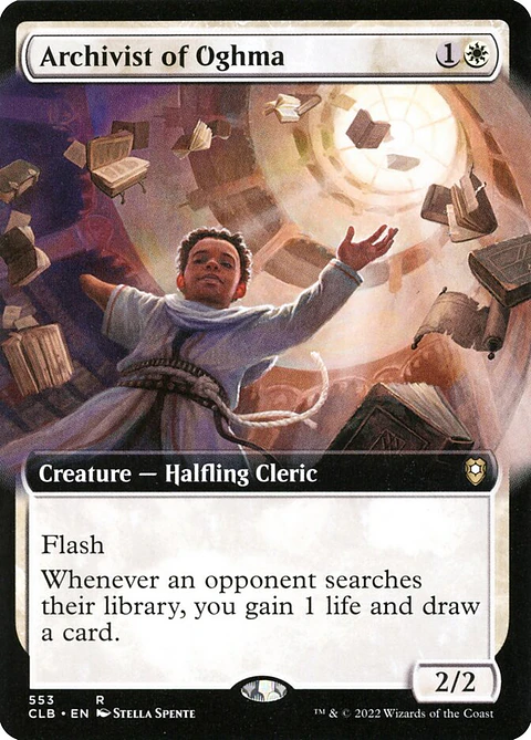 Archivist of Oghma (Extended Art foil) | Inglés | NM | CLB