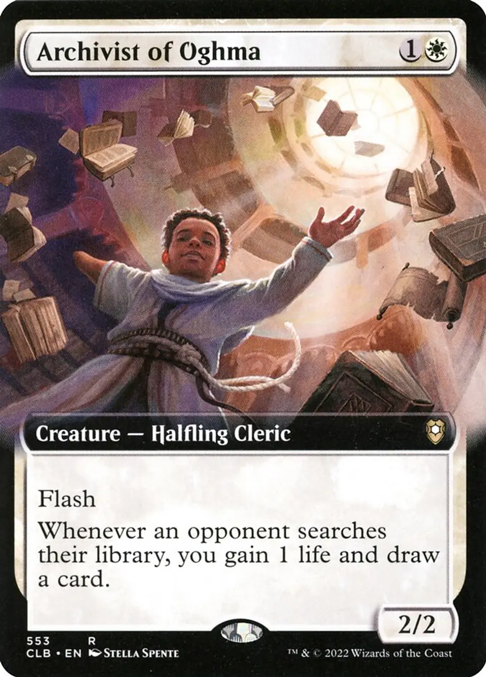 Archivist of Oghma (Extended Art foil) | Inglés | NM | CLB 1