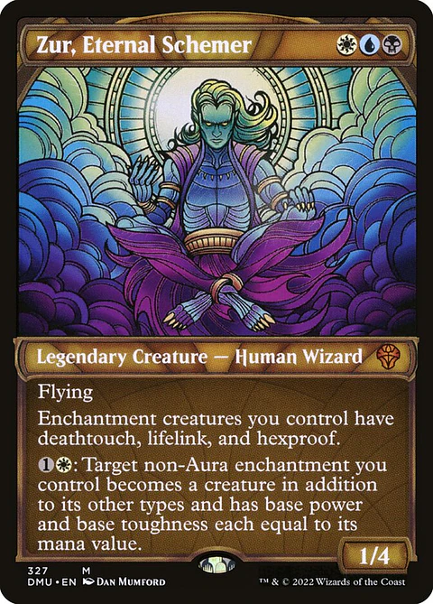 Zur, Eternal Schemer (Showcase foil) | Inglés | NM | DMU