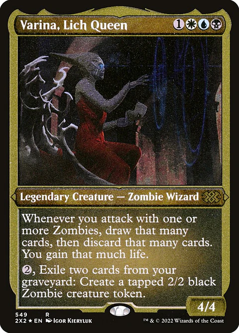 Varina, Lich Queen (Etched) | Inglés | NM | 2X2