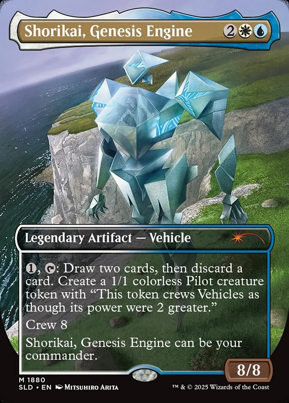 Shorikai, Genesis Engine (Borderless foil) | Inglés | NM | SLD 1