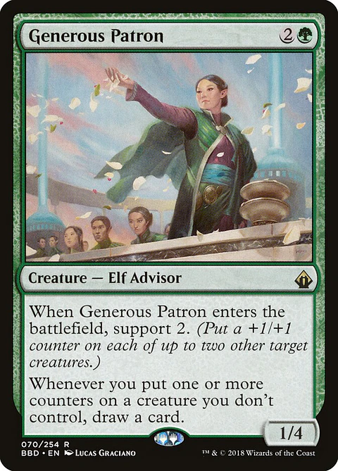 Generous Patron | Inglés | EX | BBD
