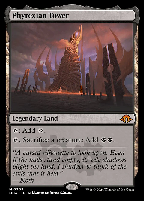 Phyrexian Tower | Español | NM | MH3