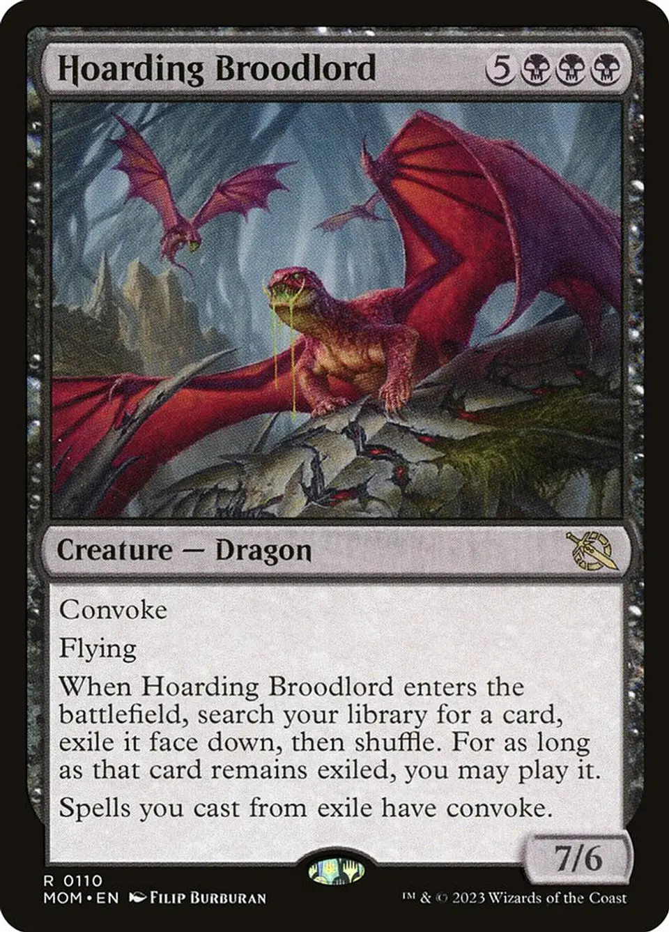 Hoarding Broodlord | Español | NM | MOM 1