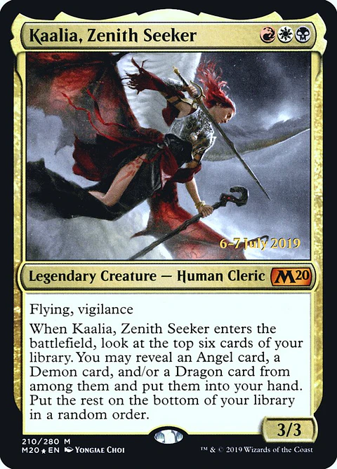 Kaalia, Zenith Seeker (Launch foil) | Español | NM | PM20