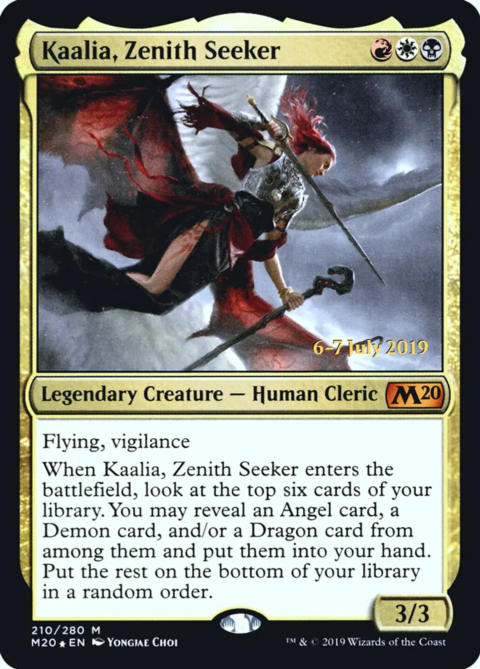 Kaalia, Zenith Seeker (Launch foil) | Español | NM | PM20 1