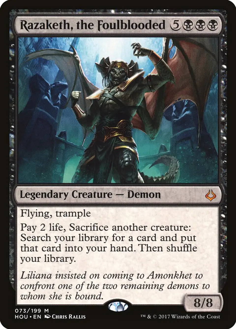 Razaketh, the Foulblooded | Español | NM | HOU 1
