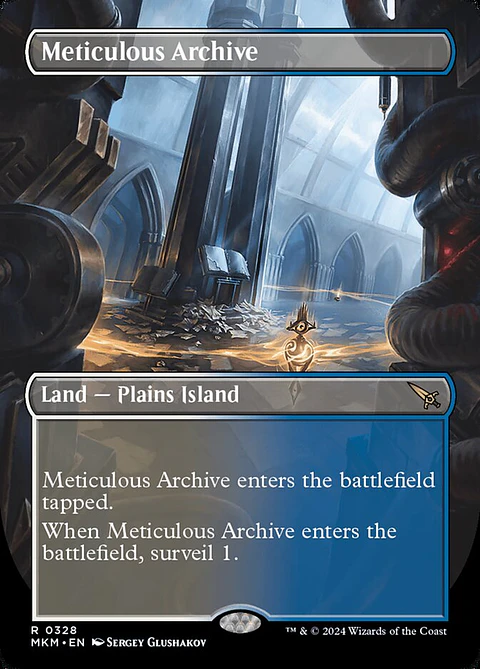 Meticulous Archive (Borderless) | Español | NM | MKM