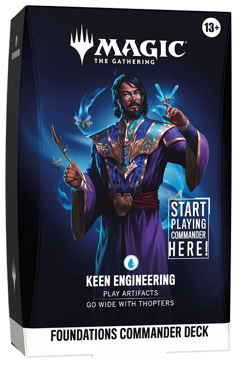 (PREVENTA 1) Commander Precon: Keen Engineering (FDN)