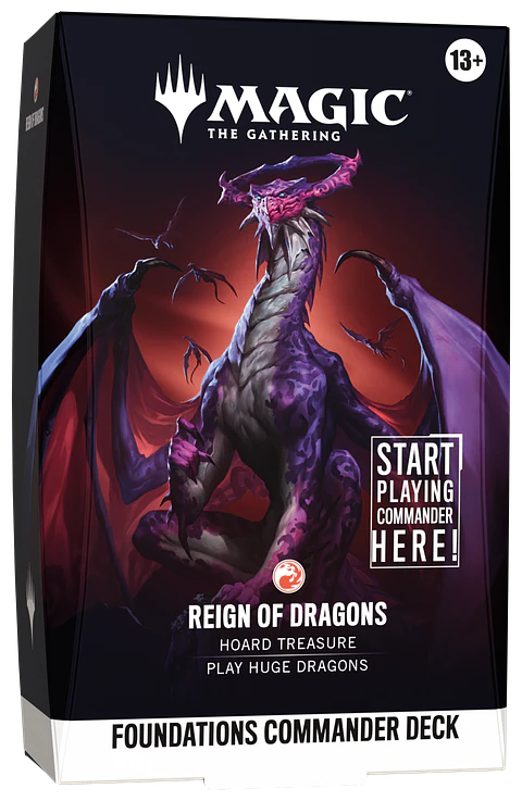 (PREVENTA 1) Commander Precon: Reign of Dragons (FDN)