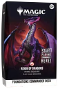 (PREVENTA 1) Commander Precon: Reign of Dragons (FDN) - Miniatura 1