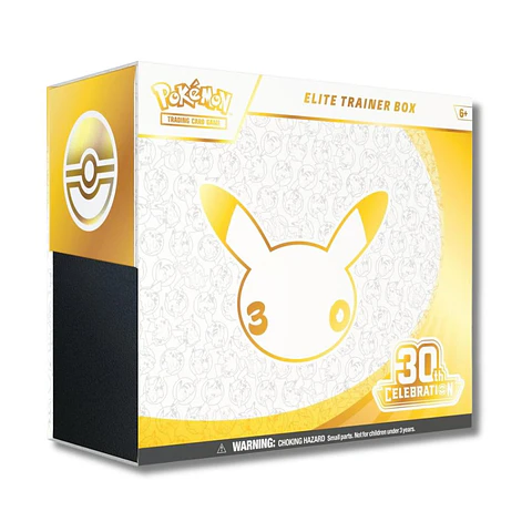 Pokémon TCG: 30th Celebration - Elite Trainer Box (Inglés)