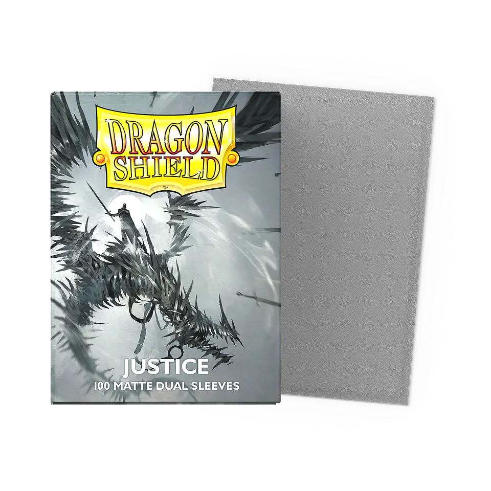 Protectores Dragon Shield Dual Matte - Justice (100 un.) 1
