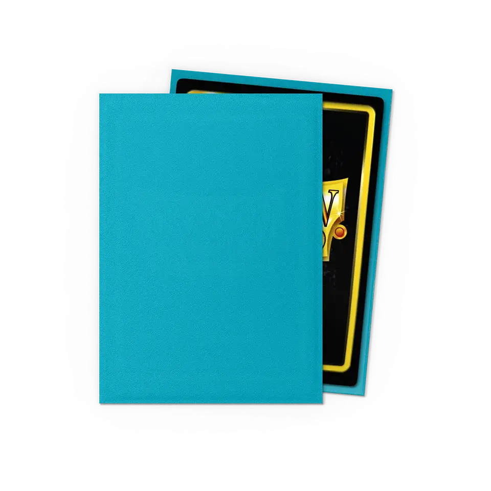 Protectores Dragon Shield Matte - Turquoise (100 un.) 2