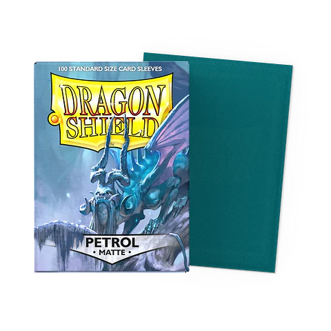 Protectores Dragon Shield Matte - Petrol (100 un.)