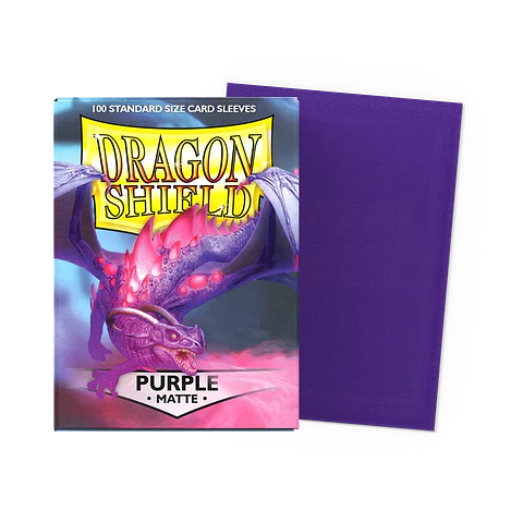Protectores Dragon Shield Matte - Purple (100 un.)