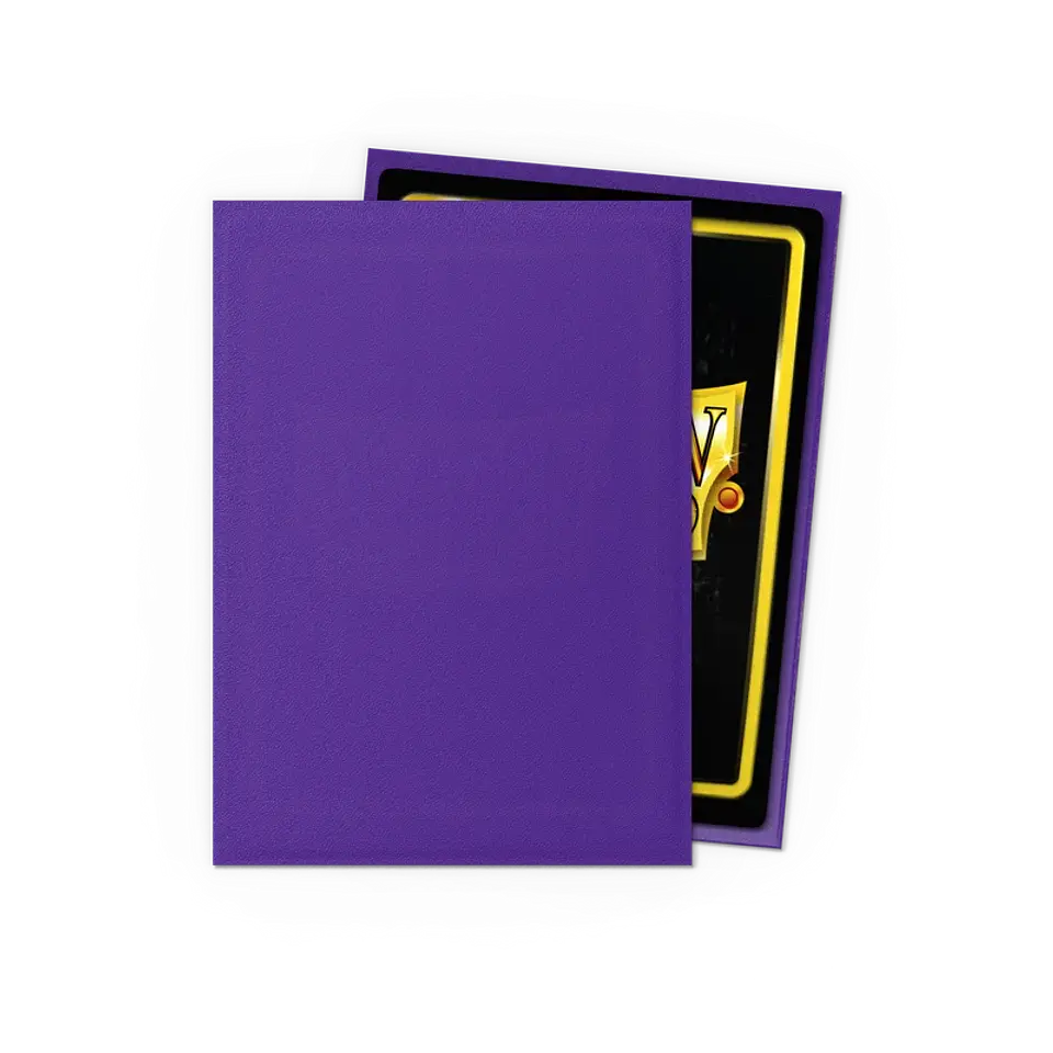 Protectores Dragon Shield Matte - Purple (100 un.) 2