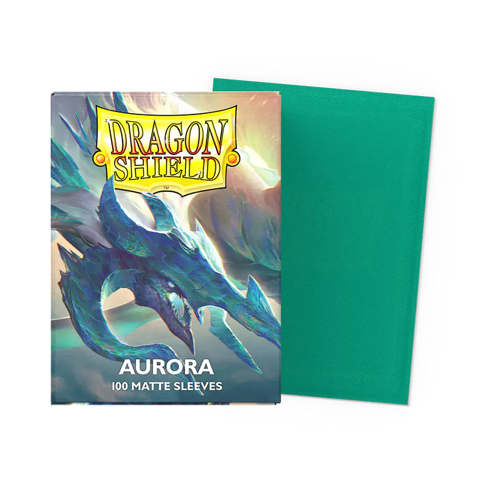 Protectores Dragon Shield Matte - Aurora (100 un.) 1