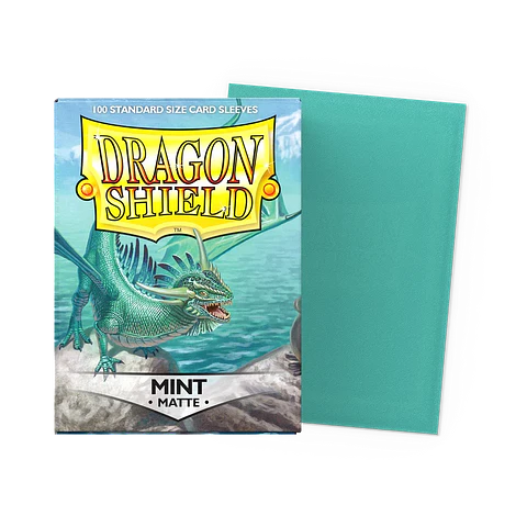 Protectores Dragon Shield Matte - Mint (100 un.)