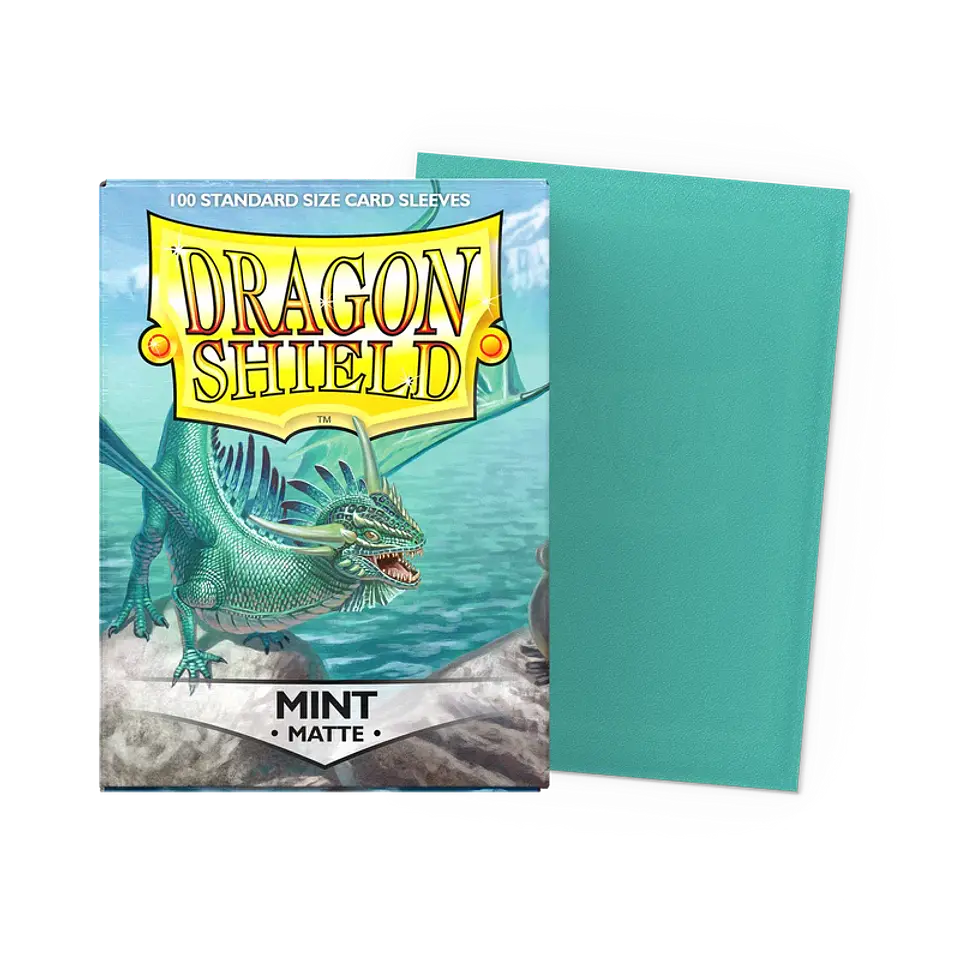 Protectores Dragon Shield Matte - Mint (100 un.) 1