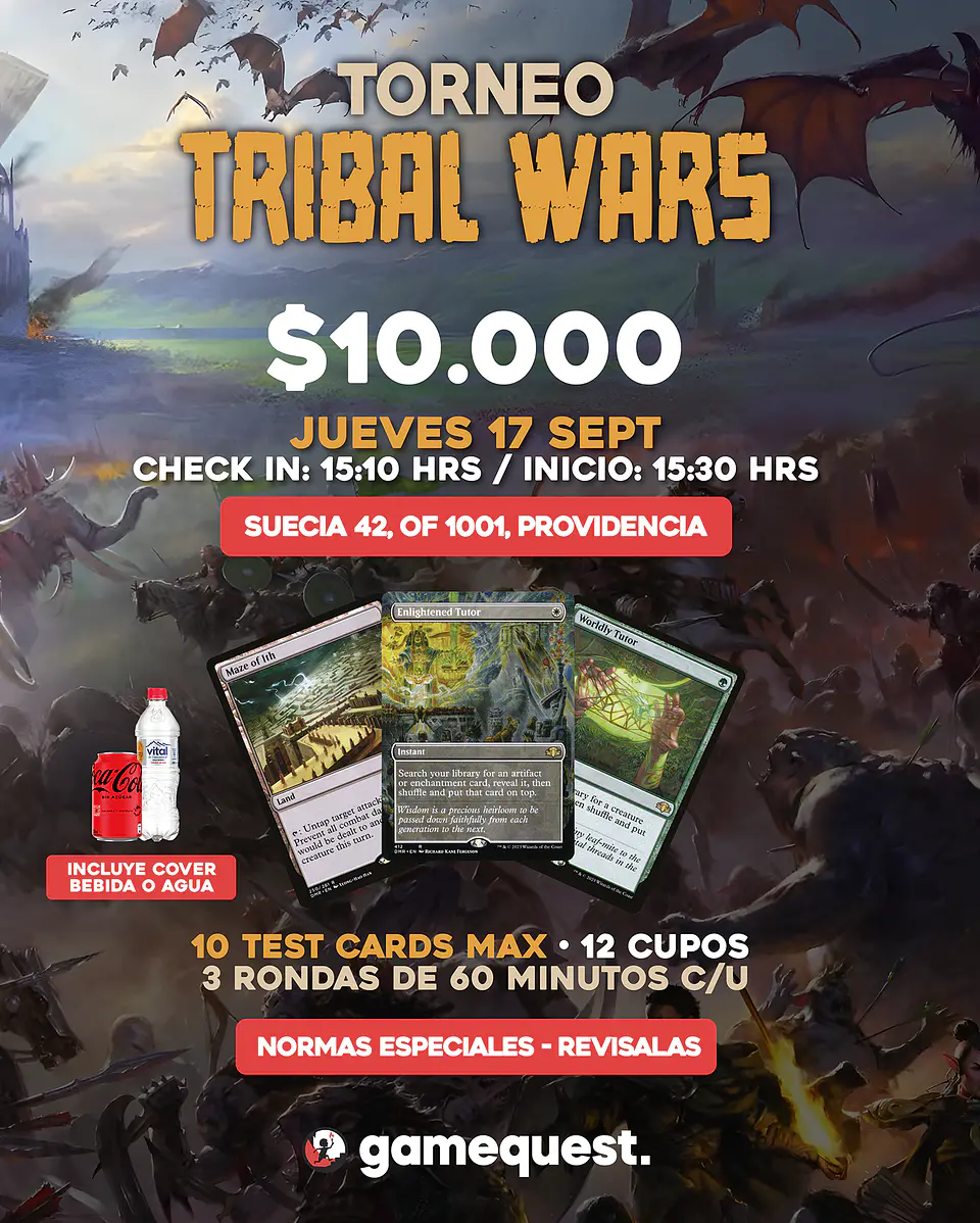Torneo Especial EDH: Tribal Wars (JUEVES 17-SEPT) 1