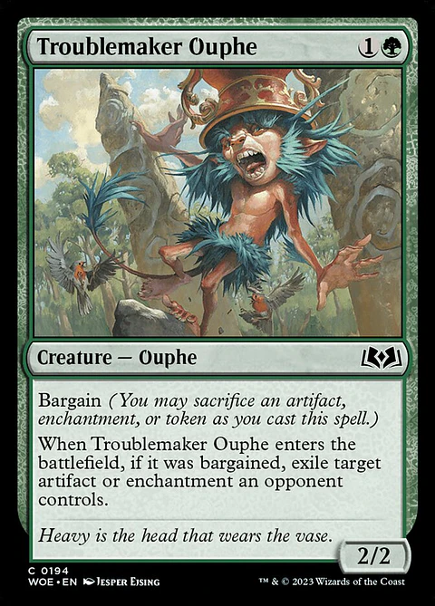 Troublemaker Ouphe | Inglés | NM | WOE