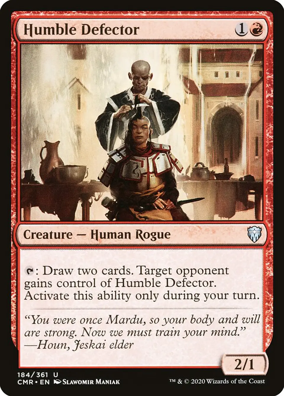 Humble Defector | Inglés | NM | CMR 1