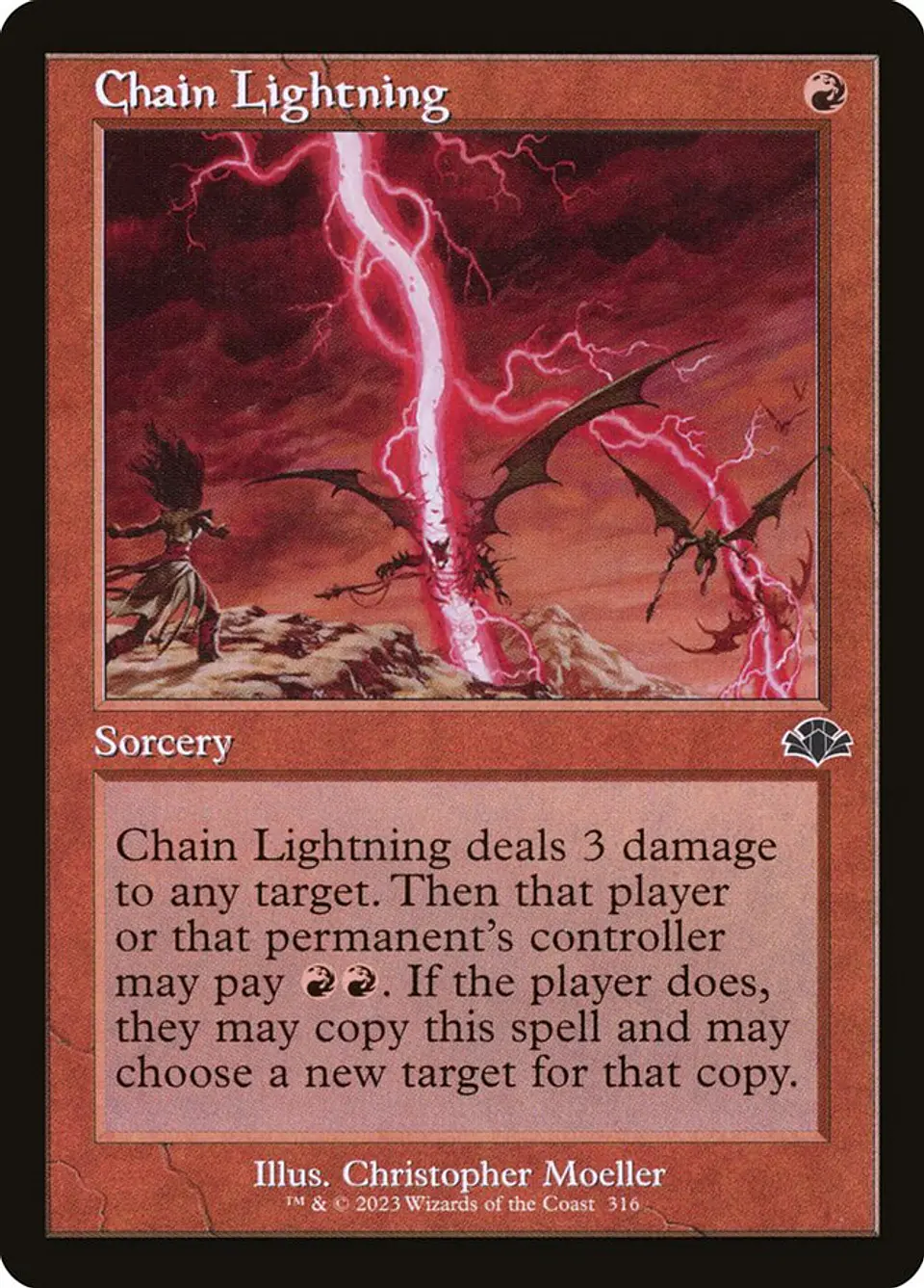 Chain Lightning (Retro Frame) | Inglés | NM | DMR 1