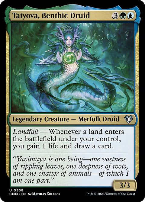 Tatyova, Benthic Druid | Inglés | NM | CMM
