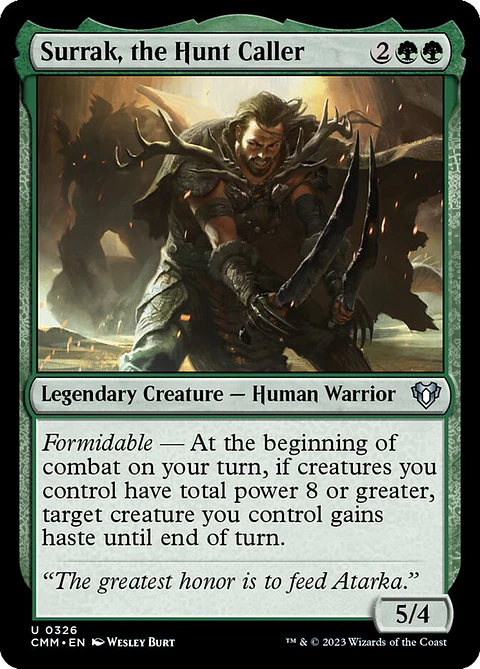 Surrak, the Hunt Caller | Inglés | NM | CMM
