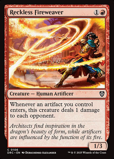 Reckless Fireweaver | Inglés | NM | DRC