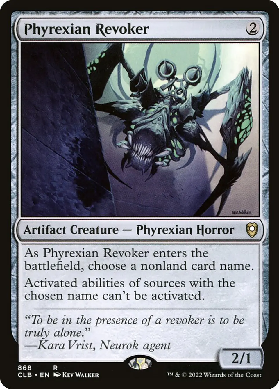 Phyrexian Revoker | Inglés | NM | CLB 1