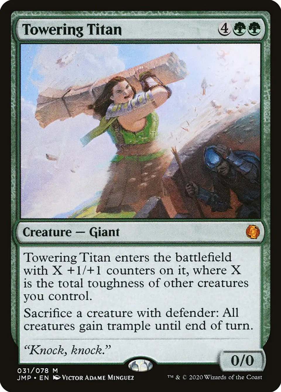 Towering Titan | Inglés | NM | JMP 1