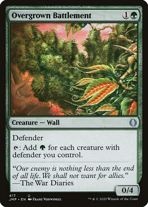 Overgrown Battlement | Inglés | NM | JMP