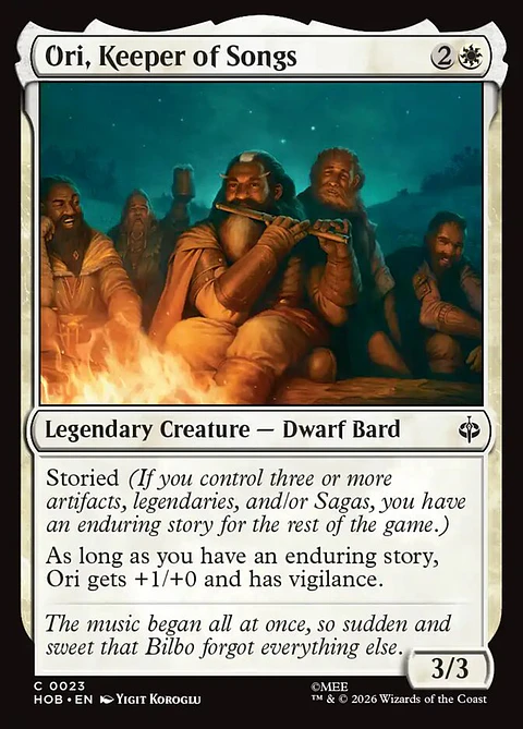 Ori, Keeper of Songs (foil) | Inglés | NM | HOB