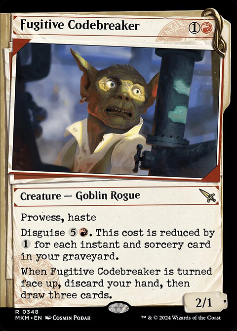 Fugitive Codebreaker (Showcase foil) | Inglés | NM | MKM
