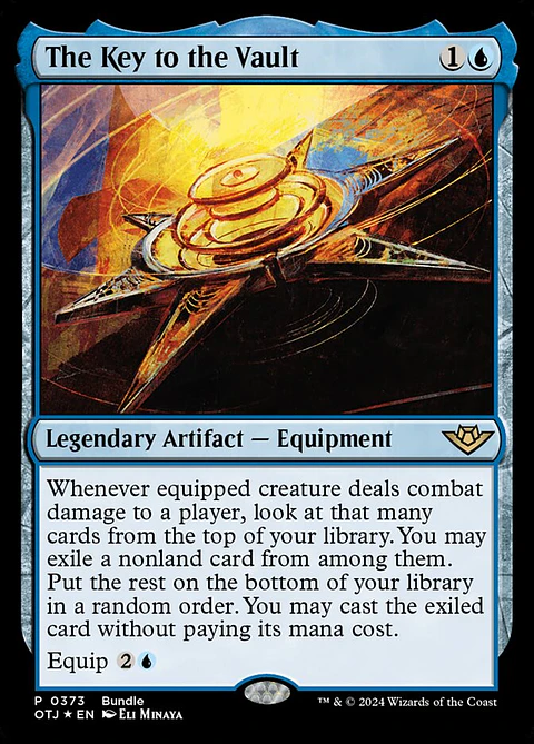 The Key to the Vault (foil) | Inglés | NM | OTJ