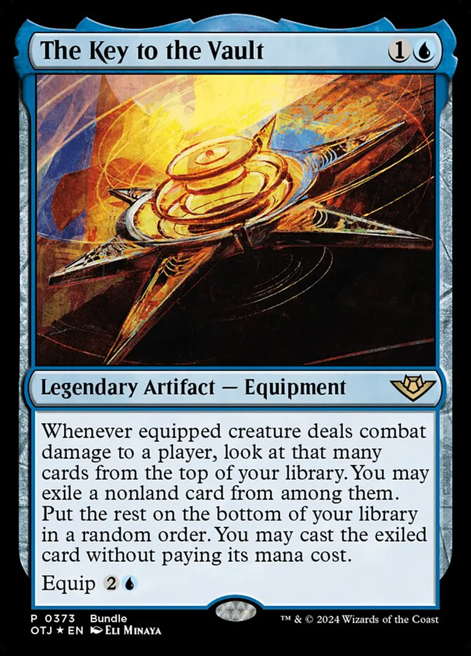 The Key to the Vault (foil) | Inglés | NM | OTJ 1