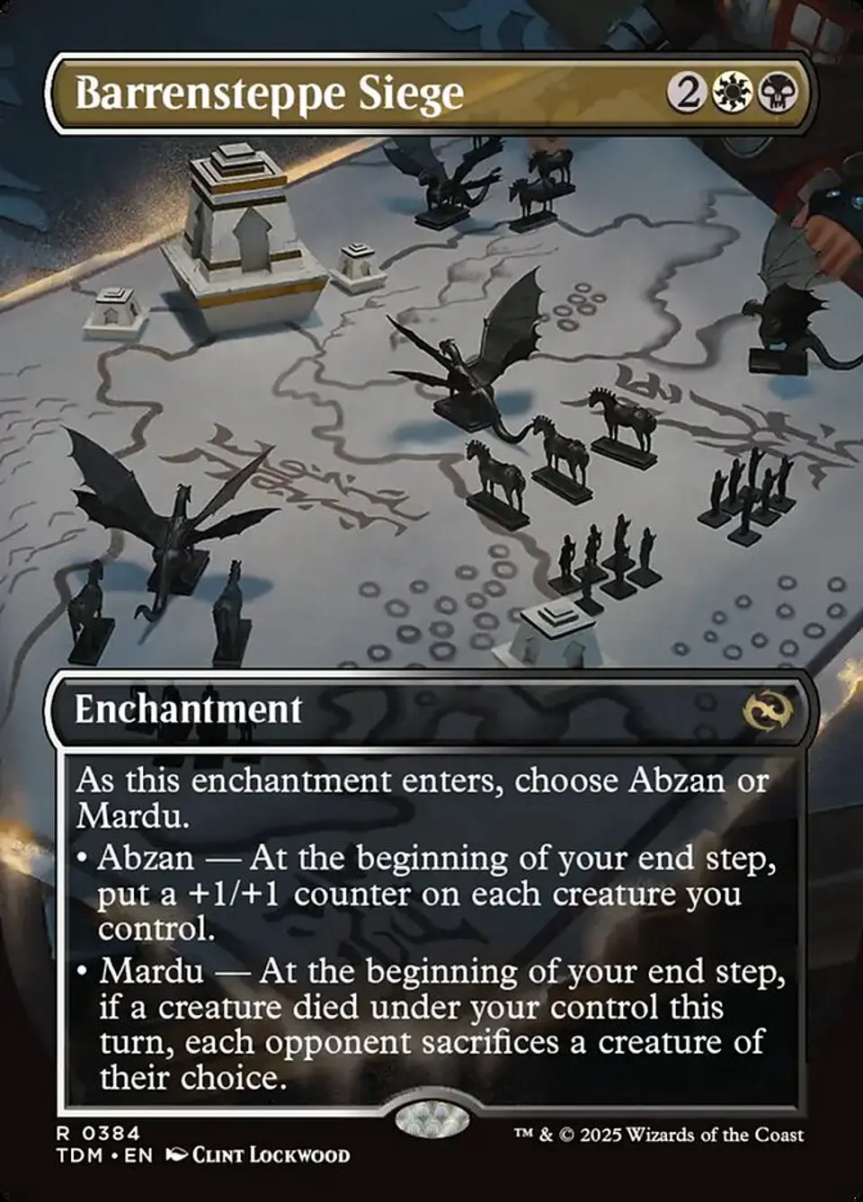 Barrensteppe Siege (Borderless foil) | Inglés | NM | TDM 1