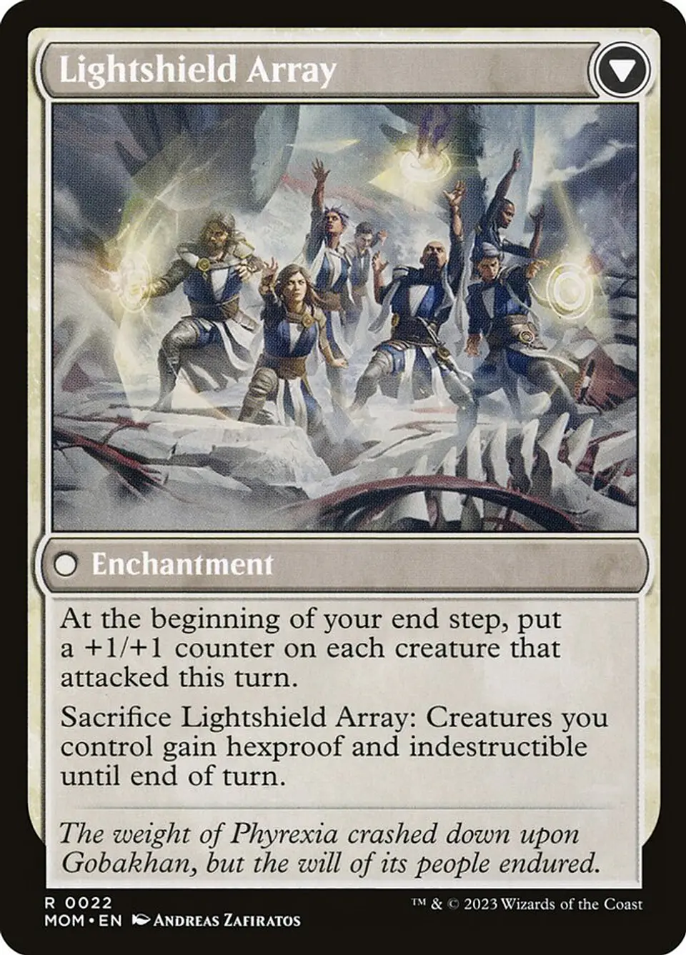 Invasion of Gobakhan // Lightshield Array | Inglés | NM | MOM 2