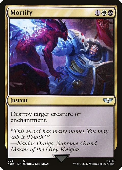 Mortify | Inglés | NM | 40K