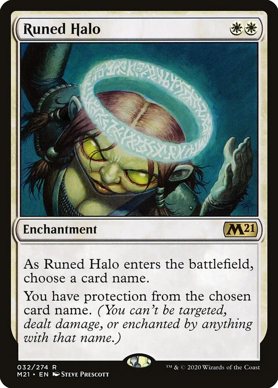 Runed Halo | Español | NM | M21 1