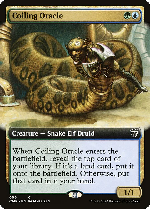 Coiling Oracle (Extended Art) | Inglés | NM | CMR