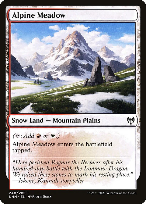Alpine Meadow | Español | NM | KHM
