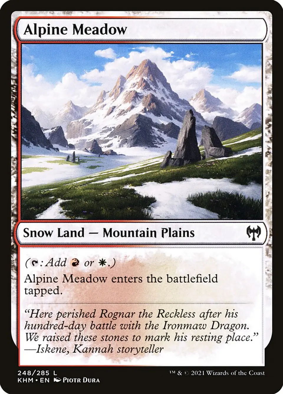 Alpine Meadow | Español | NM | KHM 1