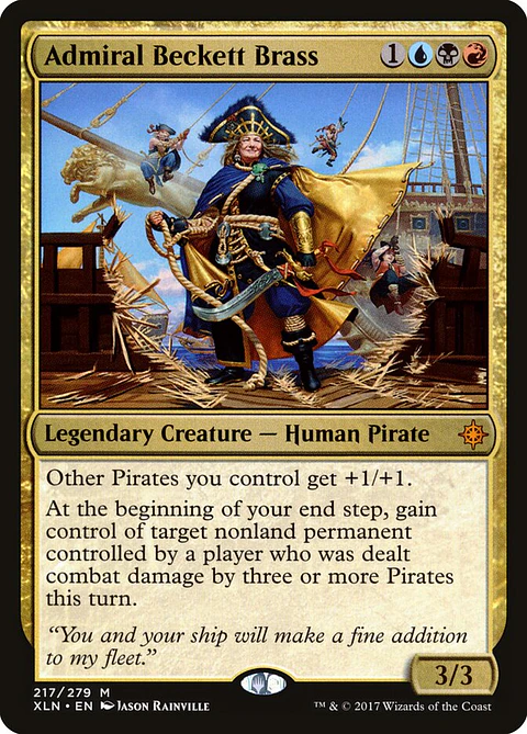 Admiral Beckett Brass | Español | NM | XLN