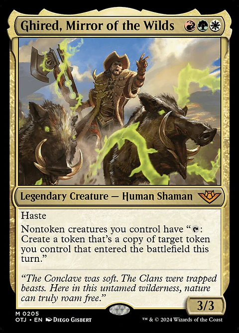 Ghired, Mirror of the Wilds | Inglés | NM | OTJ